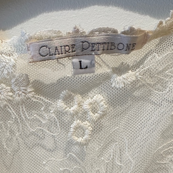 Claire Pettibone Lace Bridal/Maternity Robe size large - Picture 7 of 7